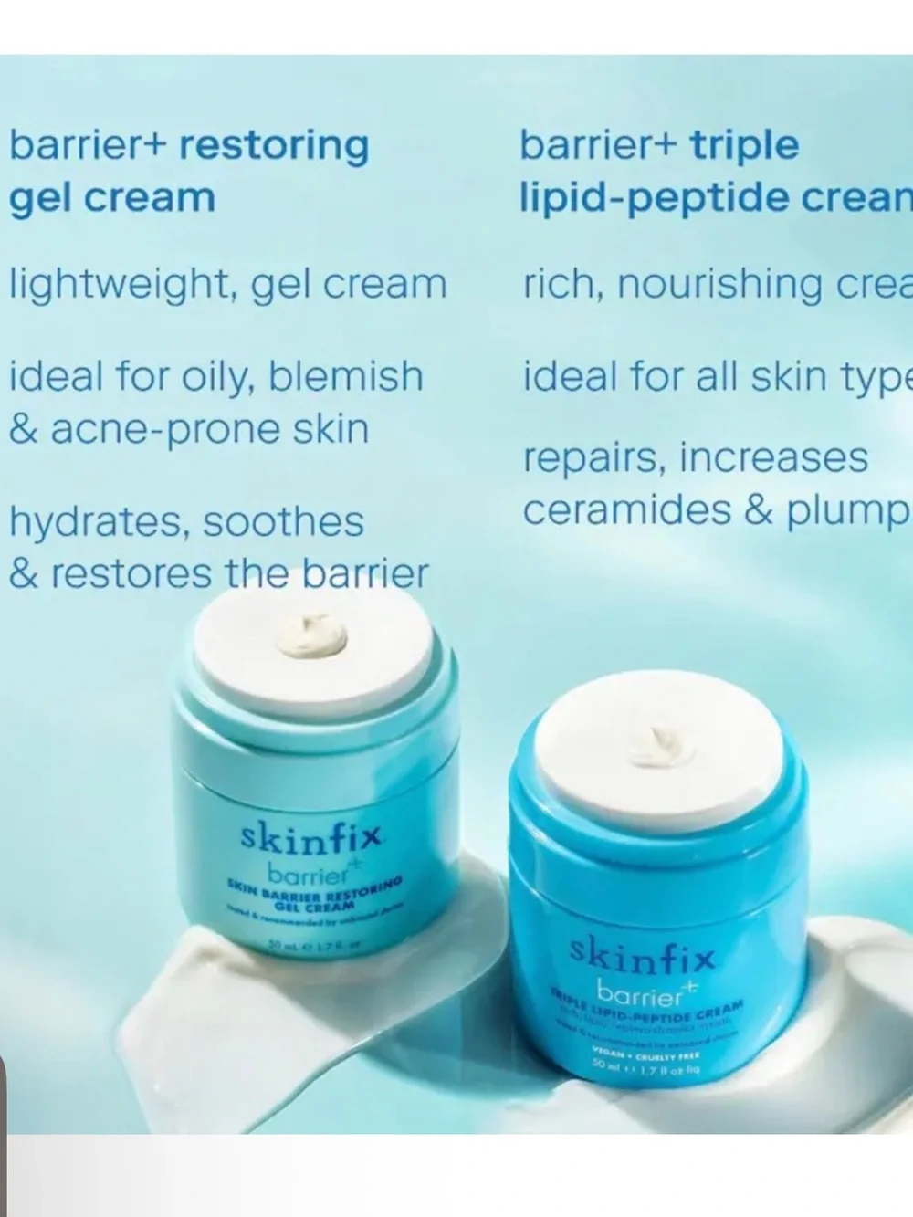 Barrier+ Triple Lipid-Peptide Cream - Blue
